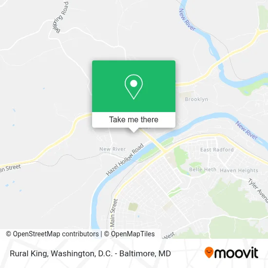 Rural King map