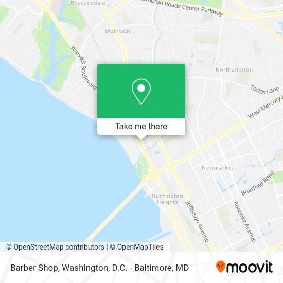 Barber Shop map