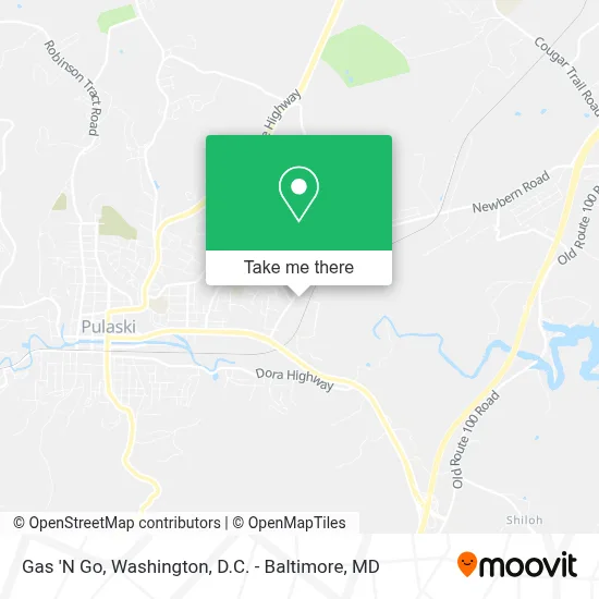 Gas 'N Go map