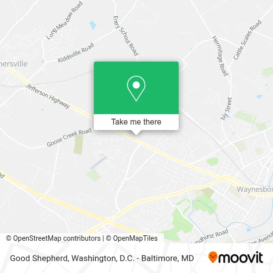 Good Shepherd map