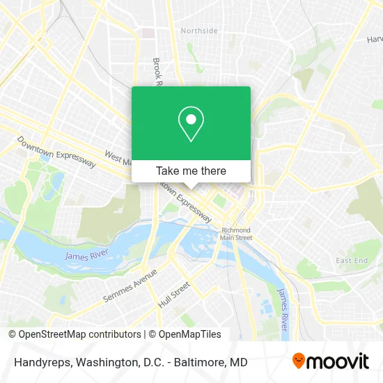 Handyreps map