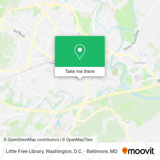 Little Free Library map