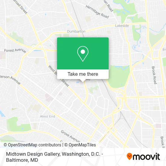 Midtown Design Gallery map