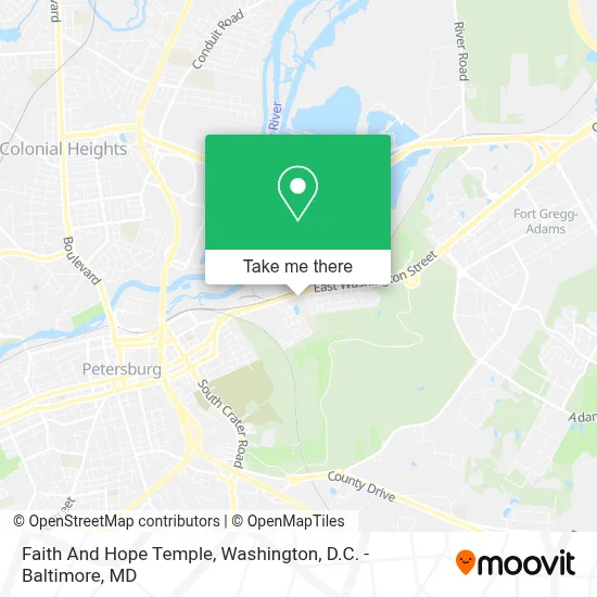 Faith And Hope Temple map
