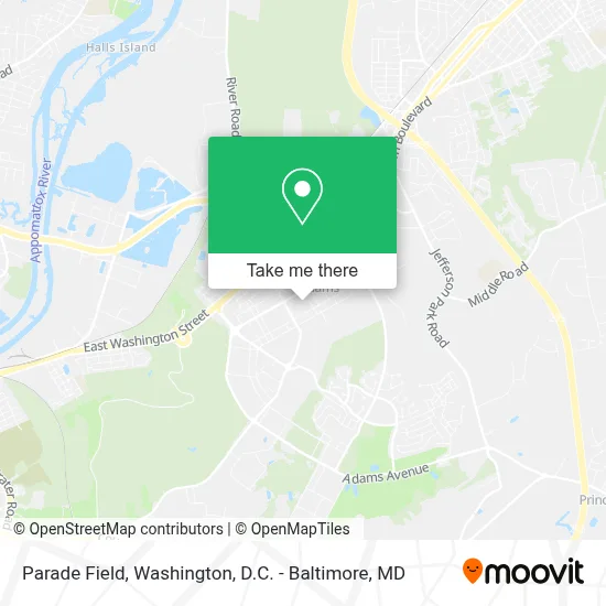Parade Field map