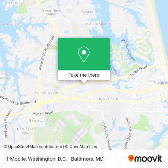 T-Mobile map
