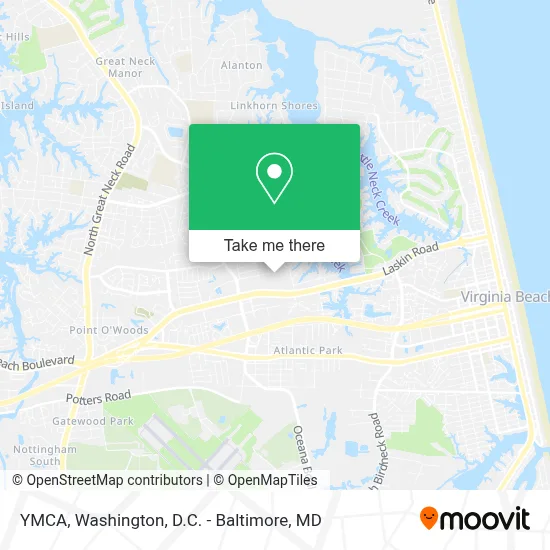 Ymca map