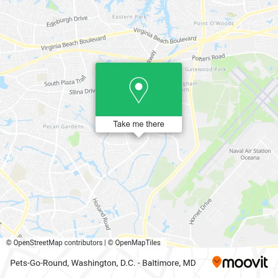Pets-Go-Round map