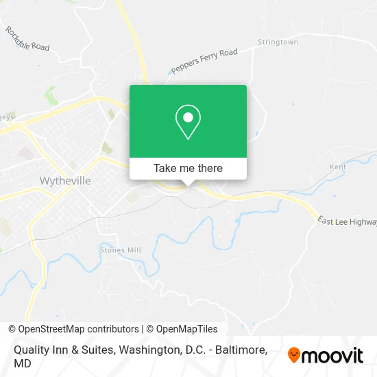 Quality Inn & Suites map