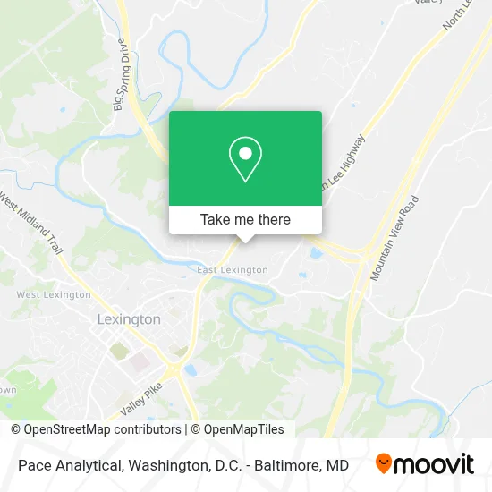 Pace Analytical map