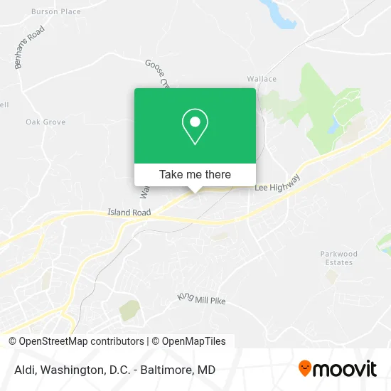 Aldi map