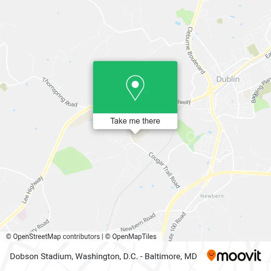 Dobson Stadium map