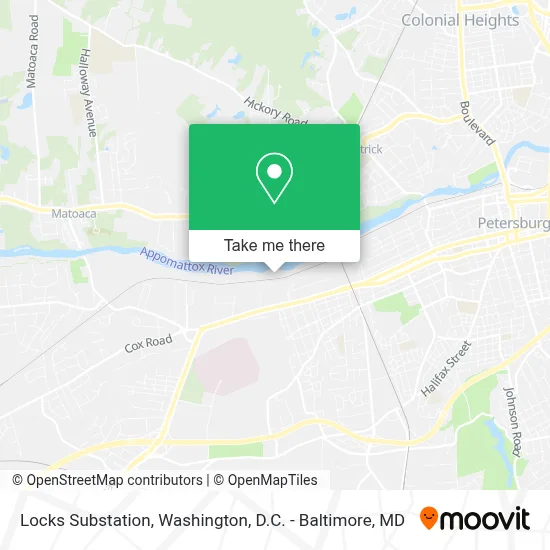 Locks Substation map