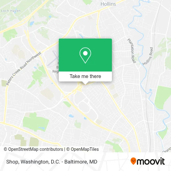 Shop map