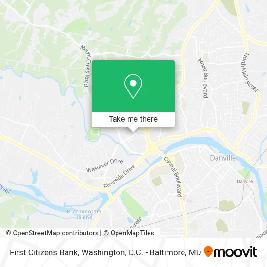 First Citizens Bank map