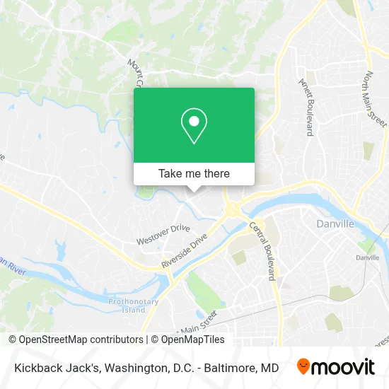 Kickback Jack's map