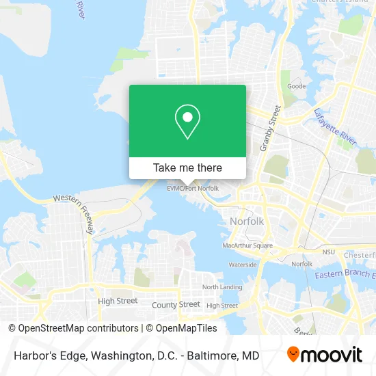 Harbor's Edge map