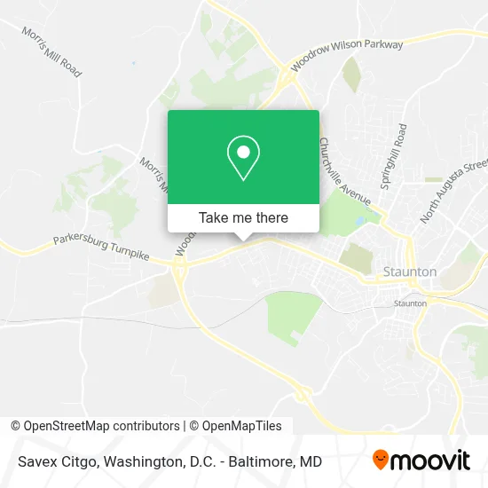 Savex Citgo map