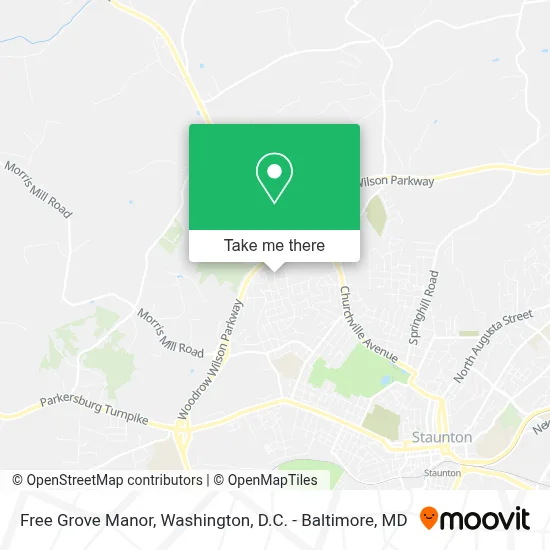 Free Grove Manor map