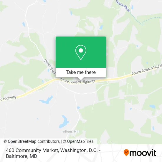 460 Community Market map