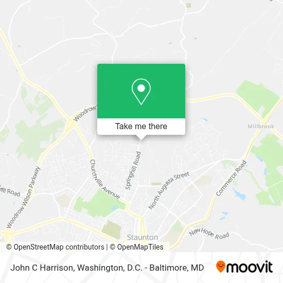 John C Harrison map