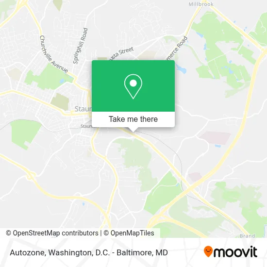 Autozone map