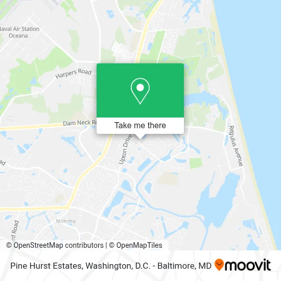 Pine Hurst Estates map