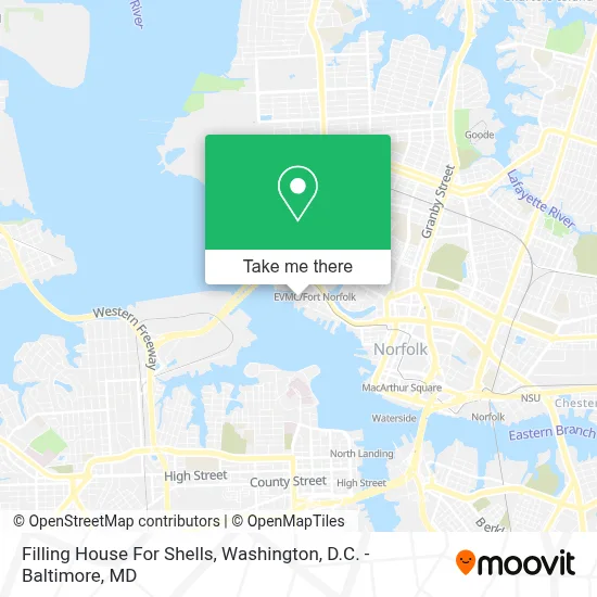Filling House For Shells map