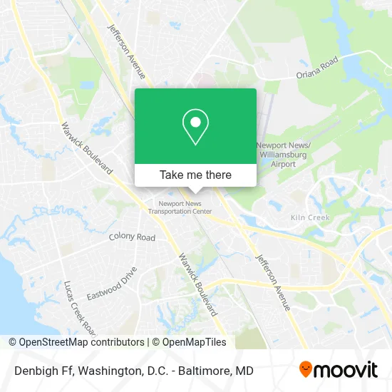 Denbigh Ff map