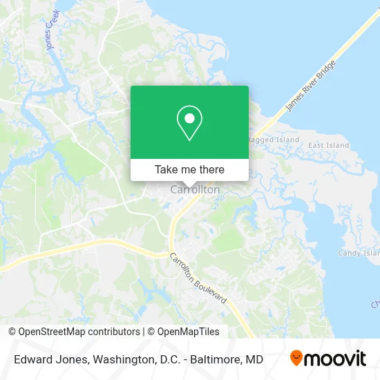 Edward Jones map