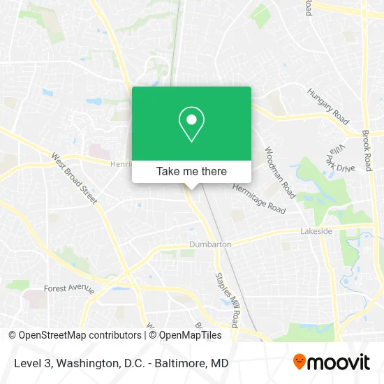 Level3 map