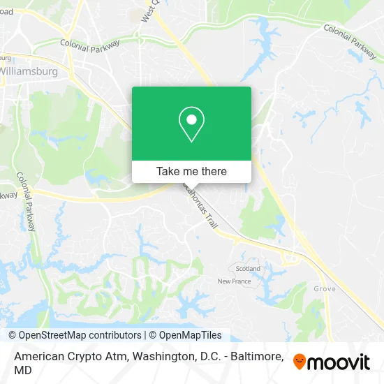American Crypto Atm map