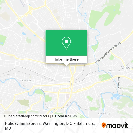 Holiday Inn Express map
