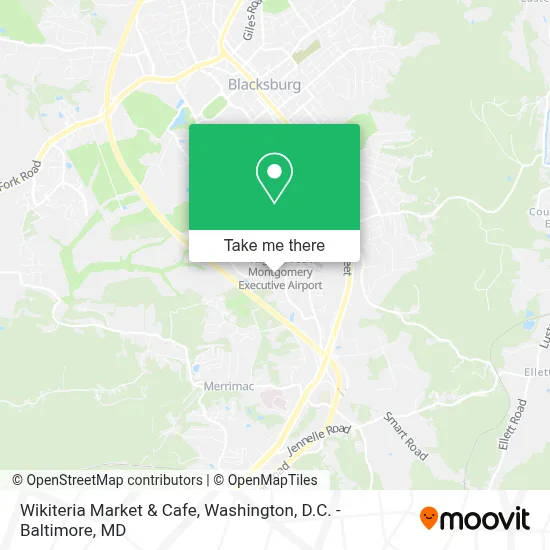 Wikiteria Market & Cafe map