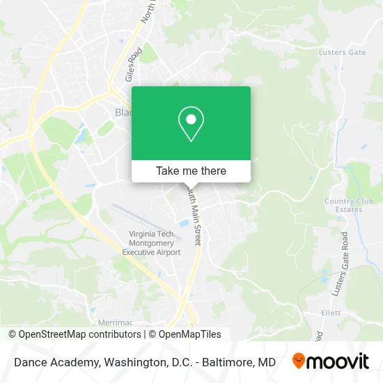 Dance Academy map