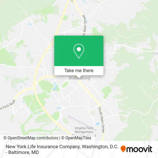 New York Life Insurance Company map