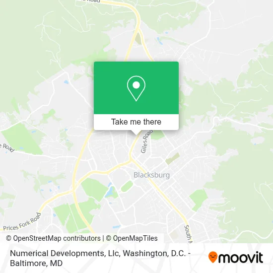 Numerical Developments, Llc map