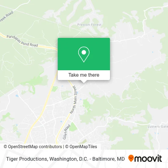 Tiger Productions map