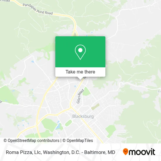 Roma Pizza, Llc map