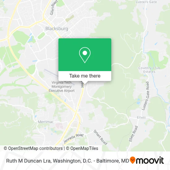 Ruth M Duncan Lra map