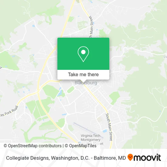 Collegiate Designs map