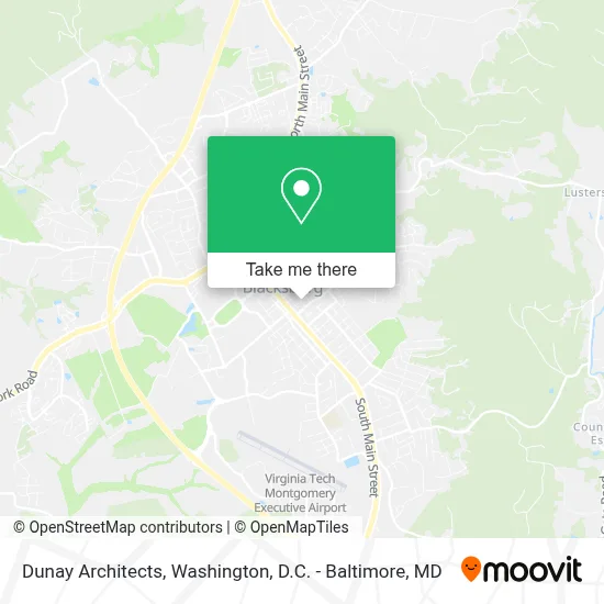 Dunay Architects map