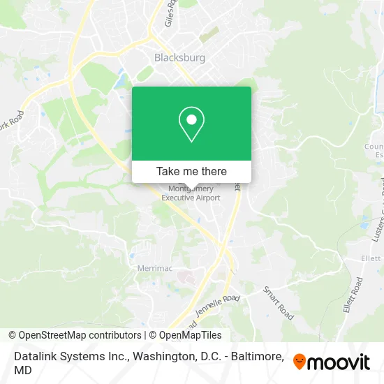 Datalink Systems Inc. map
