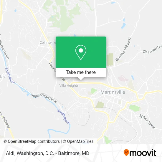 Aldi map