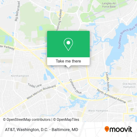 At&T map