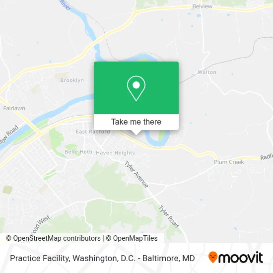 Practice Facility map