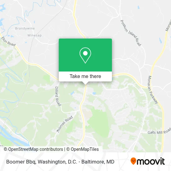 Boomer Bbq map