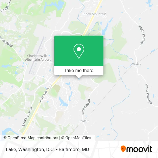 Lake map