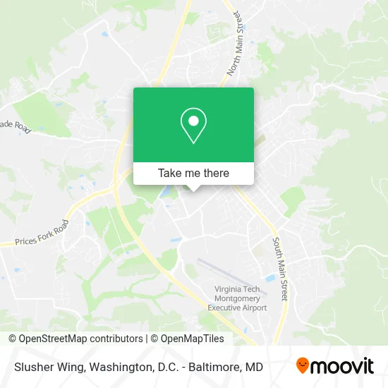 Slusher Wing map