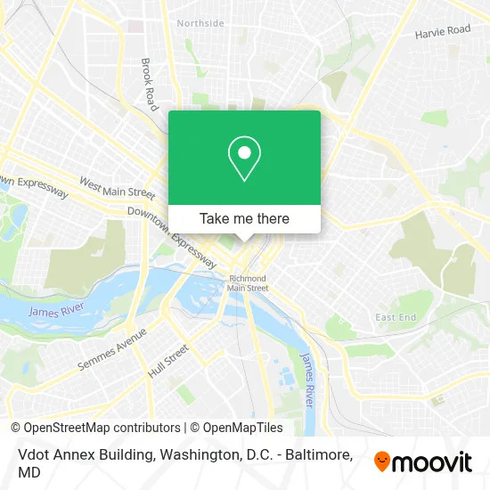 Vdot Annex Building map